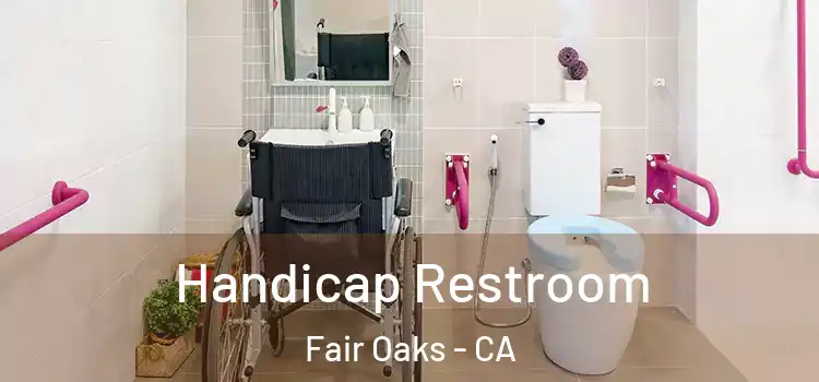 Handicap Restroom Fair Oaks - CA